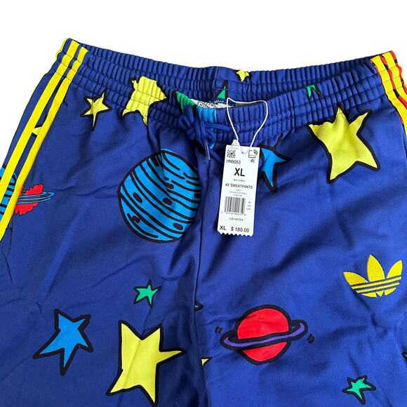 Kerwin Frost Adidas Space Sweatpants Planets Mens XL NWT - Picture 3 of 7